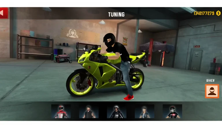 Xtreme Motorbikes MOD APK 8 Characters in Xtreme Motorbikes